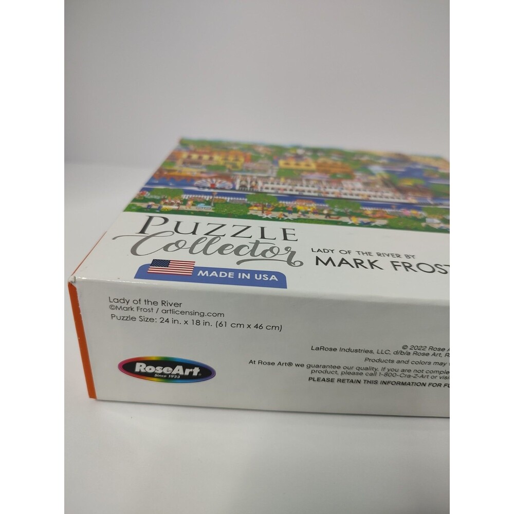Puzzle Collector Lady of the River by Mark Frost 300 Piece Puzzle Factory Sealed - Picture 5 of 6
